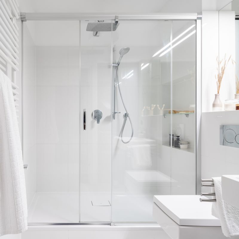 Contemporary Shower Space
